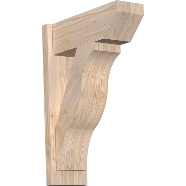Ekena Millwork Funston Slat Smooth Outlooker, Douglas Fir, 7 1/2"W x 20"D x 28"H OUT08X20X28FST06SDF - main